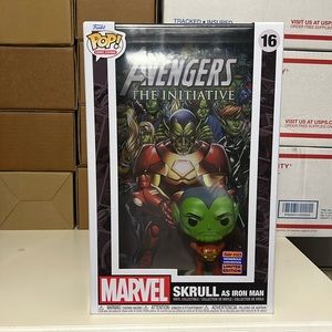 Marvel Funko Comic Covers Skrull as Iron Man 16